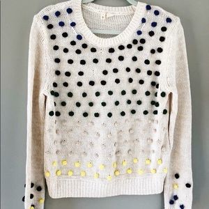 Moth for Anthropologie - Pom Sweater